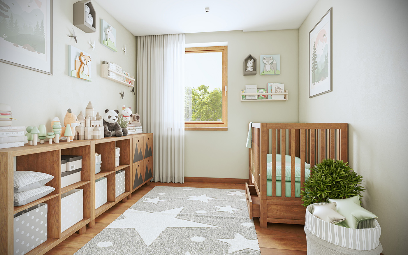 příklad interiéru domu